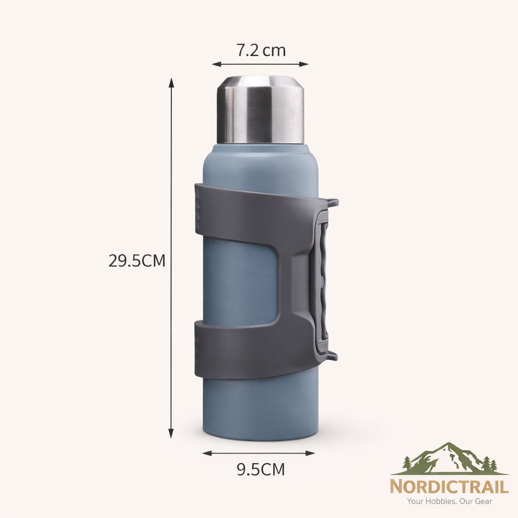 Large Insulated Thermos Flask with Handle for Travel & Outdoor | NordicTrail