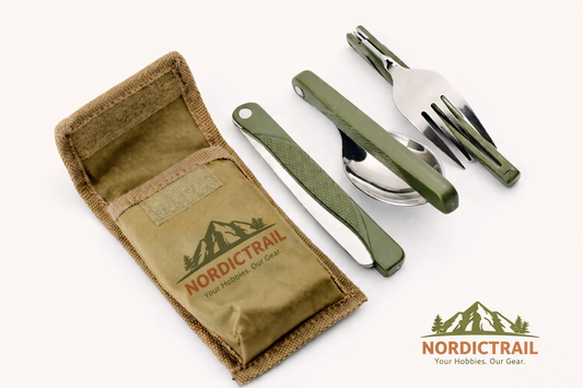 Portable Stainless Steel Travel Cutlery Set — Lightweight Outdoor Eating Utensils